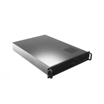 Rack korpuss Lanberg SC01-6502-12B 2U Melns 7 Ventilatori