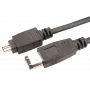 FireWire kabelis ShiverPeaks AK FW 6-4 3m — 4-pin uz 6-pin, 3,0 m