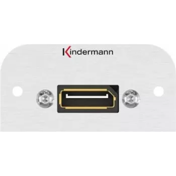 Kindermann 7441000588 Kontaktligzda DisplayPort Alumīnijs (7441000588)