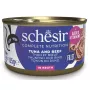 SCHESIR in cooking water Tuna with beef and rice - mitrā kaķu barība - 85 g