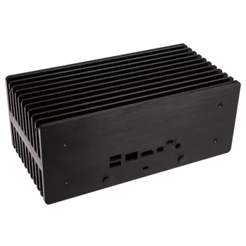 Akasa Turing ABX SFF alumīnija korpuss melns 2.5 collu HDD