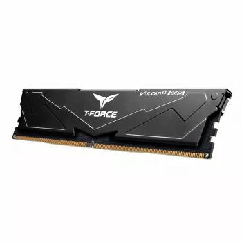 Team Group VULCAN FLABD516G6000HC3001, 16 GB, 1 x 16 GB, DDR5, 6000 MHz, 288-pin DIMM, Melns
