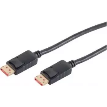 DisplayPort kabelis ShiverPeaks BS10-70045 3 m Melns