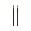 Gembird CCAP-444-0.75M Audio kabelis 3.5mm Mini Jack vīrietis - Mini Jack vīrietis, 0,75m, Melns