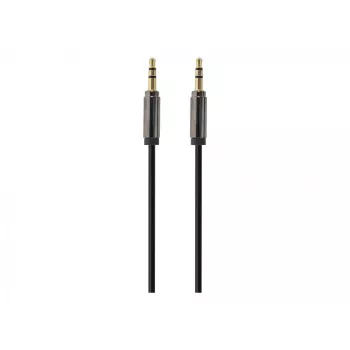 Gembird CCAP-444-0.75M Audio kabelis 3.5mm Mini Jack vīrietis - Mini Jack vīrietis, 0,75m, Melns