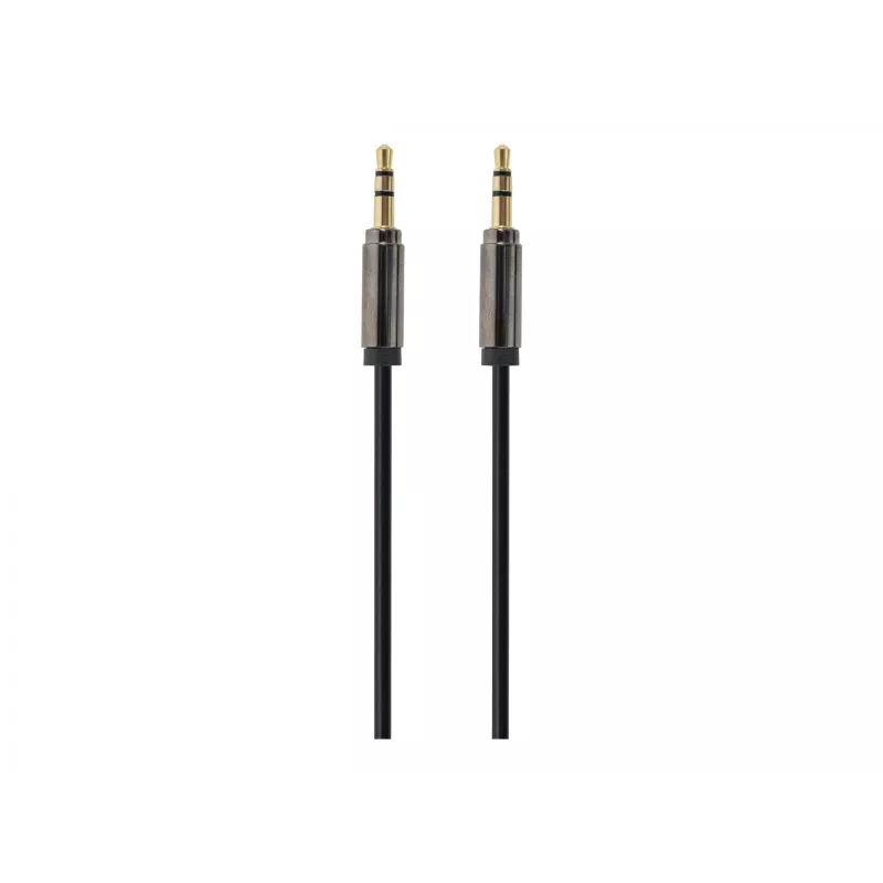 Gembird CCAP-444-0.75M Audio kabelis 3.5mm Mini Jack vīrietis - Mini Jack vīrietis, 0,75m, Melns