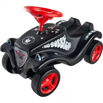 Braucamrīks Simba-Dickie BIG Bobby Car Classic Little Rocker — melns/sarkans, modelis 800056144