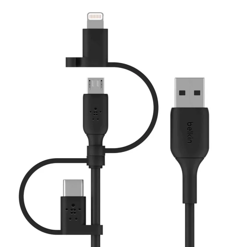 Belkin Universāls kabelis Lightning/Micro/USB-C