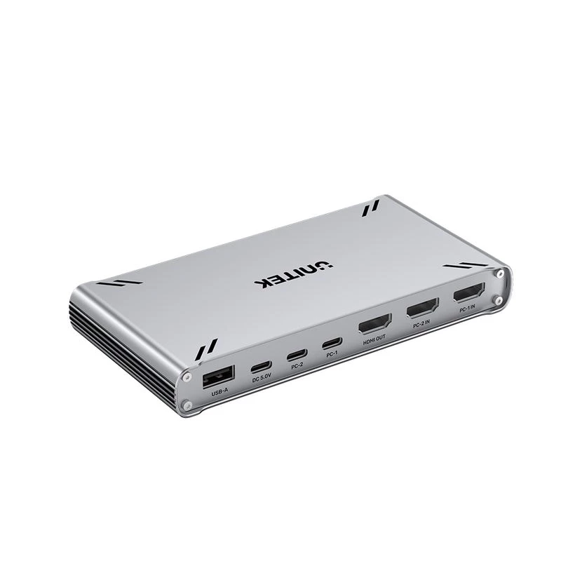 Unitek USB-C 10 Gb/s KVM Slēdzis ar HDMI