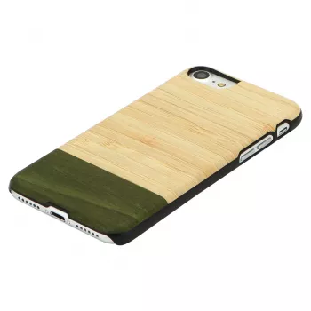 Telefona maciņš man and wood iPhone 7/8 — bambusa mežs melns