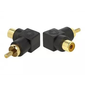 DELOCK 66168 RCA dzimuma mainītājs, savienotājs sievišķais–sievišķais, apzeltīti kontakti