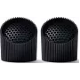 LEXON Ray Speaker magnētiskais skaļruņu komplekts LA132MN3, 2x3 W, ūdensizturīgs, Bluetooth, melns, portatīvs