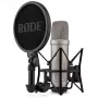 Rode NT1 5th Generation studijas kondensatora mikrofons ar XLR un USB, sudraba (NT1GEN5)