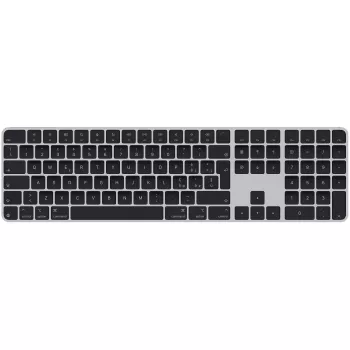 APPLE Magic Keyboard ar Touch ID un ciparu tastatūras bloku Mac modeļiem ar Apple Silicon - Itāļu - Melni taustiņi