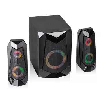 Tracer Hi-Cube 2.1 skaļruņu sistēma ar Bluetooth un RGB apgaismojumu