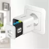 YENKEE YAC G38 20W 3A Power Delivery USB-C un USB-A sienas lādētājs