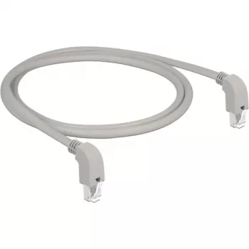 Tīkla kabelis DeLOCK 85877 Cat6a S/FTP 1m Pelēks