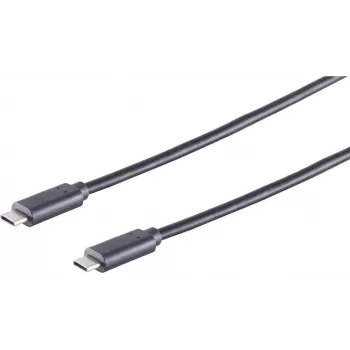 ShiverPeaks USB-C kabelis 77140-2.0 USB 3.2 Gen 1 2m Melns