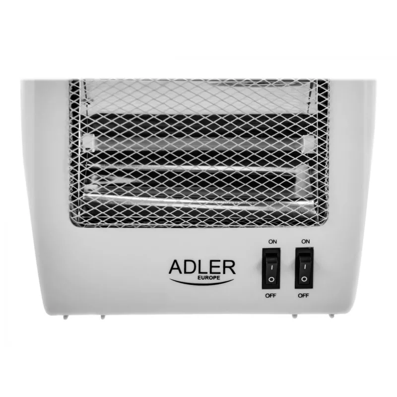 Adler AD 7709 Halogēna sildītājs | 800 W | 2 jaudas līmeņi | Balts