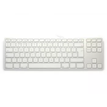 Alumīnija tastatūra Mac Tenkeyless Sudraba