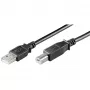 Goobay 68901 USB kabelis melns