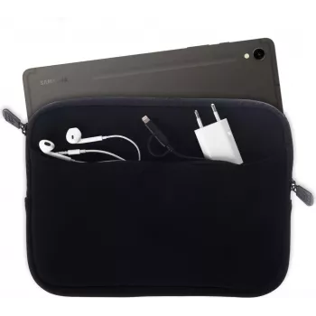 Honju DarkRoom Neoprēna Maciņš/Sleeve | Samsung Galaxy Tab A & S līdz 11 inch | melns | (62929)