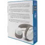 Austiņas Sennheiser ACCENTUM Wireless — Bluetooth 5.2 Class 1, 50 h akumulators, 0,8 Ah, balta, apauss, iebūvēts mikrofons