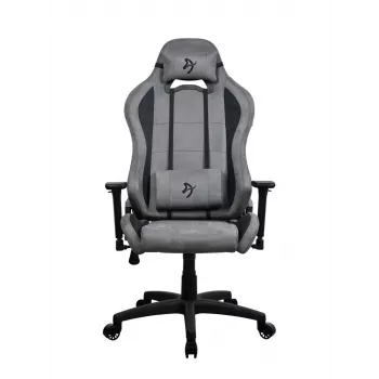 Spēļu krēsls Arozzi Torretta SuperSoft Anthracite — ergonomisks, regulējami roku balsti, atpakaļ nolaižama atzveltne