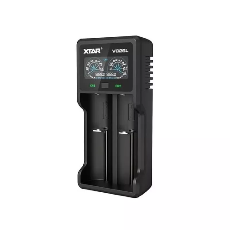 XTAR VC2SL akumulatoru lādētājs Li-ion / Ni-MH / Ni-Cd 18650