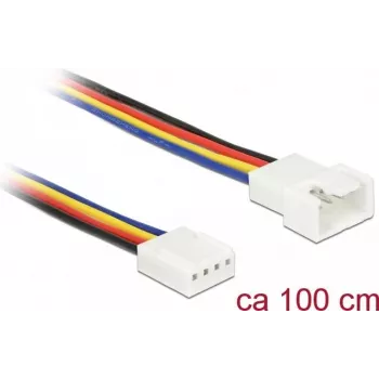 Iekšējais pagarinātāja kabelis DeLOCK 85364 1 m 4-pin PWM