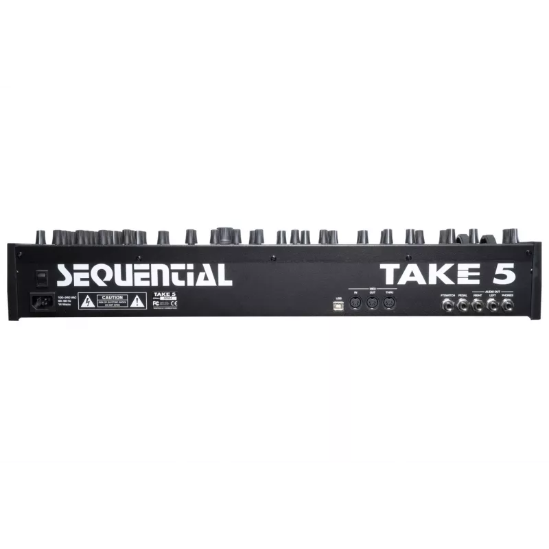 Analogais polifoniskais sintezators Sequential Take 5 (SEQ 3500) – aparatūras poli sintezators