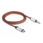 USB kabelis DeLOCK 81288 Oranžs Sudrabs