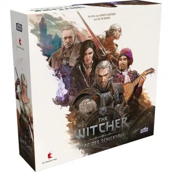 Galda spēle Asmodee The Witcher: Pfad des Schicksals – piedzīvojumu galda spēle, stāstījuma vadīti scenāriji