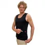 Glovii GV2M apsildāma veste ziemas sportam slēpošanai, snovbordam, unisex, melna
