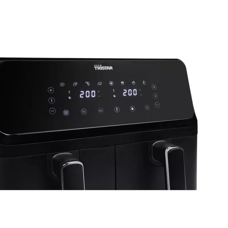 Tristar FR-9026 gaisa fritieris ar dubultu grozu 8 L 2700 W Melns