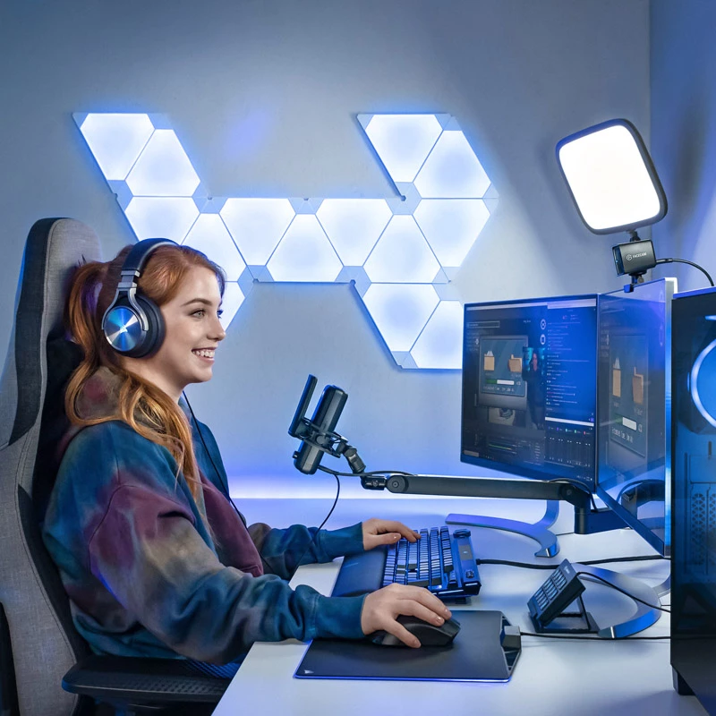Elgato Wave Mic Arm LP – broadcast mikrofona statīvs ar galda stiprinājumu, melns, 1.69 kg