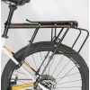 Rockbros 33210004001 melns velosipēda bagāžnieks ar plauktu