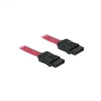 SATA kabelis DeLOCK 84208 0.5m Sarkans