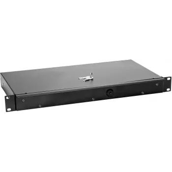 Rack atvilktne Omnitronic KE-1 1U ar slēdzi