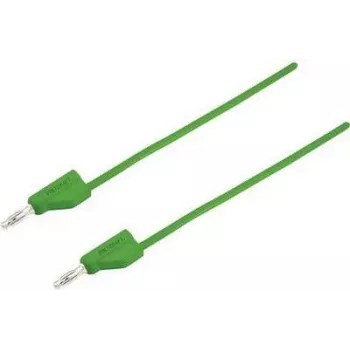 VOLTCRAFT MSB-300-1.5-GR Mērīšanas vads [4 mm spraudnis - 4 mm spraudnis] 1.5 m Zaļš