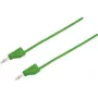 VOLTCRAFT MSB-300-1.5-GR Mērīšanas vads [4 mm spraudnis - 4 mm spraudnis] 1.5 m Zaļš