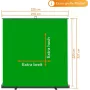 Walimex pro Sarullējams fona panelis Zaļš 210x220 (1023209)