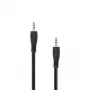 SBOX AUDIO KABELIS 3.5 mm vīriešu-vīriešu 0.5 m Melns