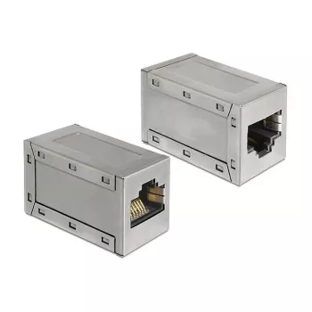 Dzimuma pārveidotājs kabelim DeLOCK 86088 RJ45 Pelēks