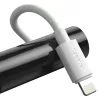 Baseus Simple Wisdom Datu Kabeļu Komplekts USB-C uz Lightning PD 20W (2 gab./Komplekts) 1,5m Balts
