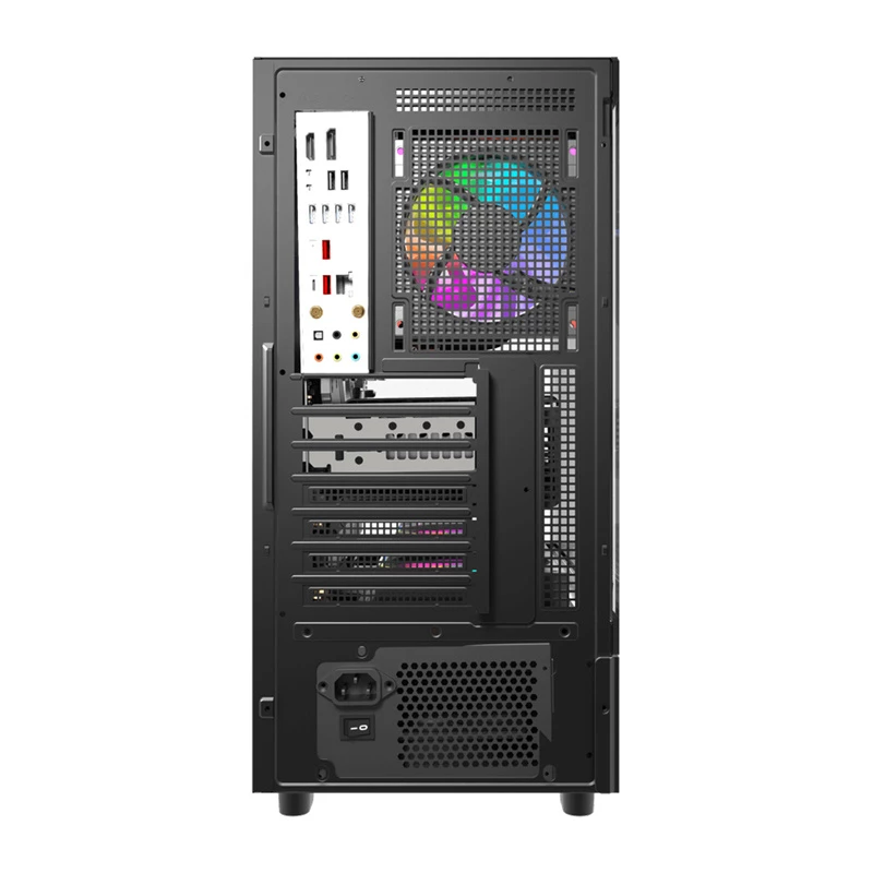 Datora korpuss DarkFlash DS950 (melns) — vidējais tornis ATX saderīgs