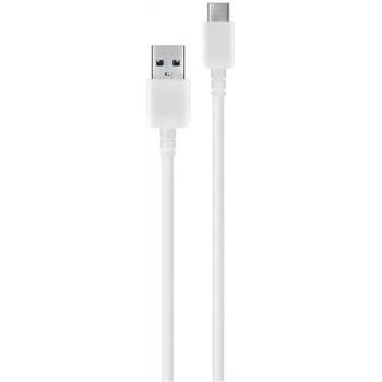 USB-C kabelis Samsung EP-DN930CEU 1.2 m, balts, USB-C uz USB-C datu un uzlādes kabelis