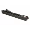 LESTAR LXARM 810 G-A K.:CZ 1,5M 19PDU Melns 8 kontaktligzdas 230 V 1.5 m