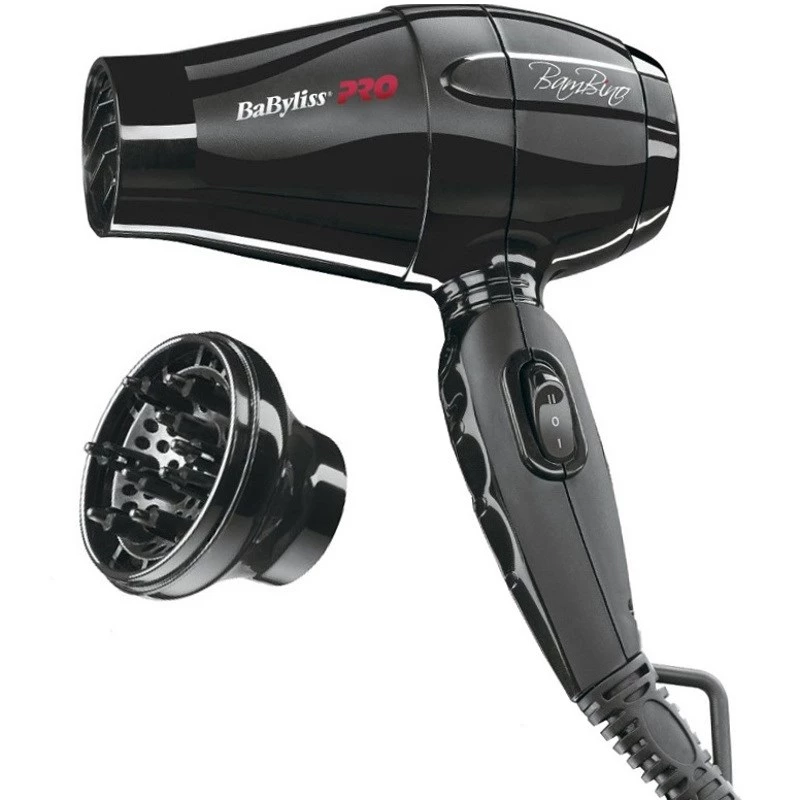 Fēns matiem BaByliss PRO BamBino BAB5510E ceļojumu matu žāvētājs kompakts viegls
