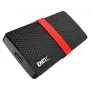 Emtec X200 2TB portatīvais SSD disks, melns, USB Type-C 3.2 Gen 1
